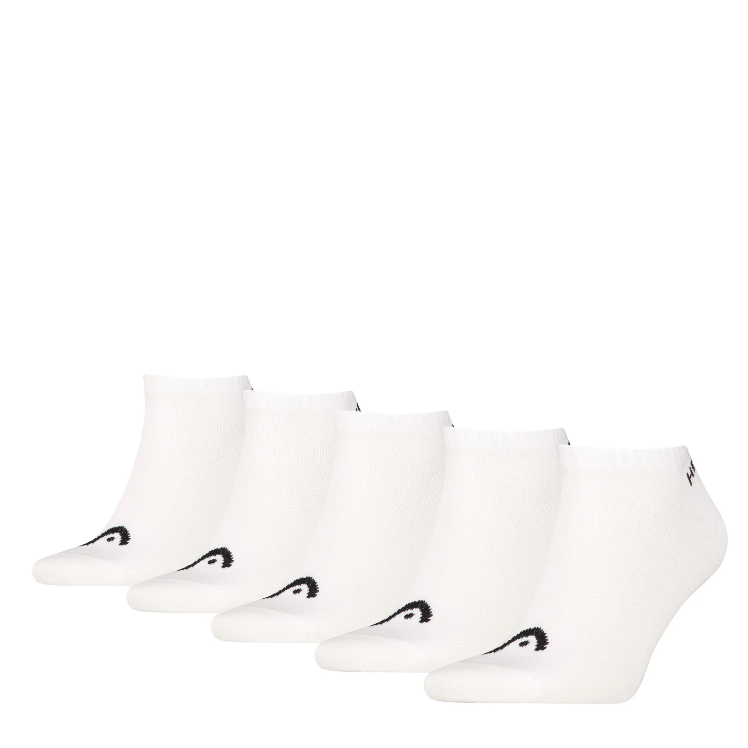 HEAD Unisex Sneakersokken 5-Pack Wit