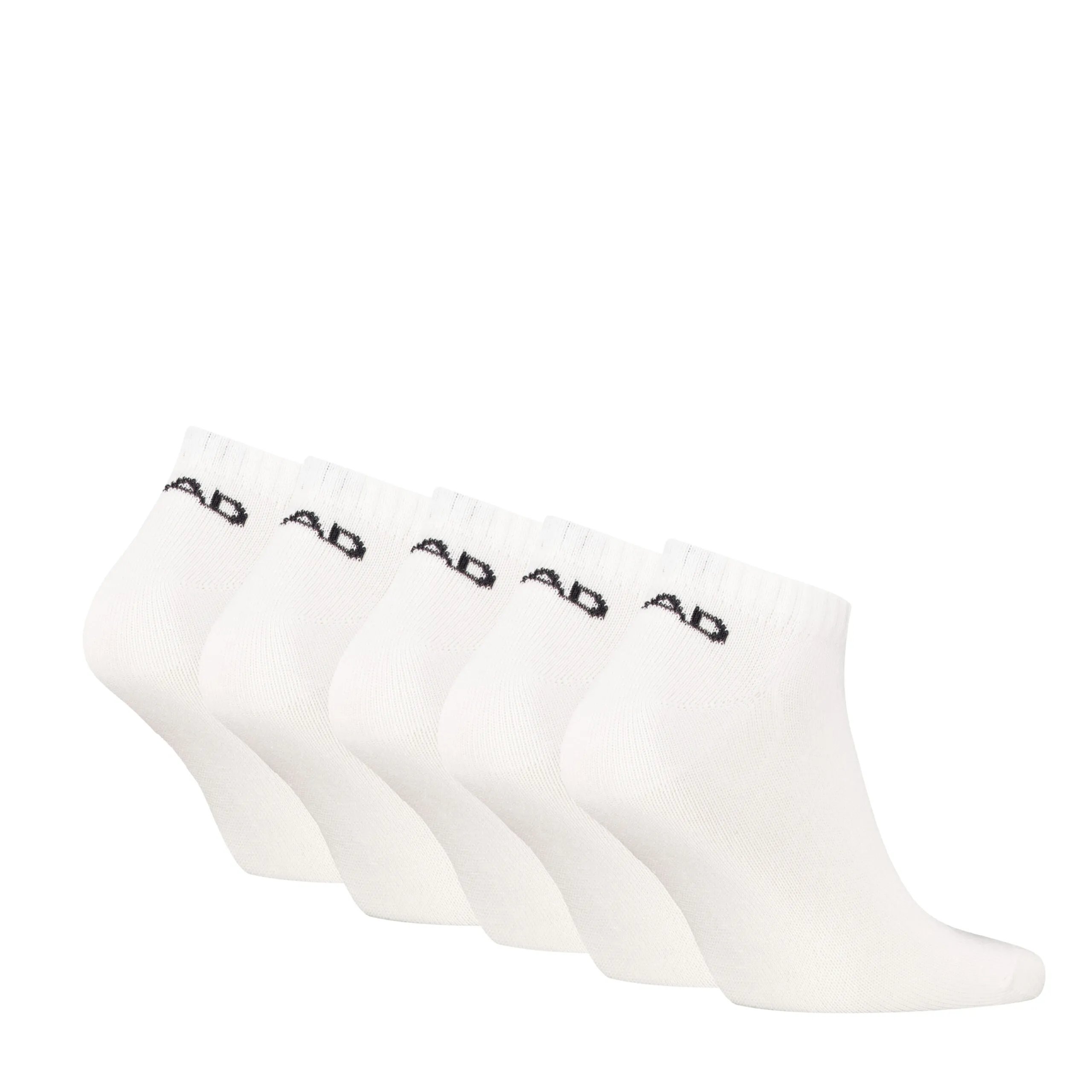 HEAD Unisex Sneakersokken 5-Pack Wit - Afbeelding 2