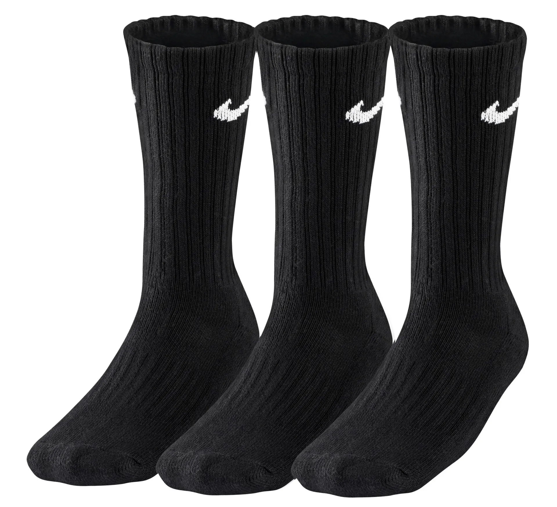 Nike Unisex Sportsokken 3-Pack Zwart